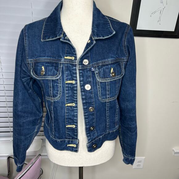 Silver Clothing Company Jean Jacket Size Small Petite Made in Canada - Picture 3 of 12